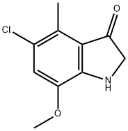 4-methyl-5-chloro-7-methoxy-3-indolinone