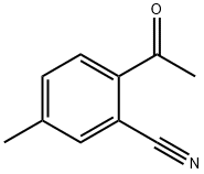 Benzonitrile, 2-acetyl-5-methyl- (9CI),64113-87-7,结构式
