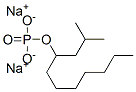 りん酸(3-メチルブチル)(オクチル)=ナトリウム 化学構造式