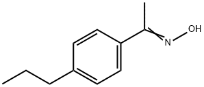1-(4-PROPYLPHENYL)ETHAN-1-ONE OXIME 化学構造式