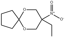 8-ethyl-8-nitro-6,10-dioxaspiro[4.5]decane 结构式