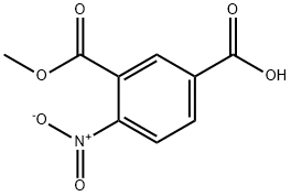 4-NITRO-3-METHOXYLCARBONYL BENZOIC ACID Structure