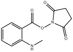 SUCCINIMIDYL N-METHYLANTHRANILATE,64156-72-5,结构式