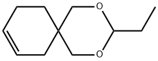 3-ethyl-2,4-dioxaspiro[5.5]undec-8-ene Structure