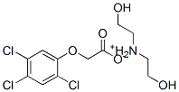 bis(2-hydroxyethyl)ammonium 2,4,5-trichlorophenoxyacetate 结构式