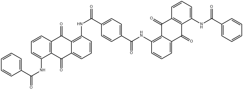 N,N'-bis[5-(benzoylamino)-9,10-dihydro-9,10-dioxo-1-anthryl]terephthaldiamide 