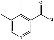 3-Pyridinecarbonyl chloride, 4,5-dimethyl- (9CI) Structure