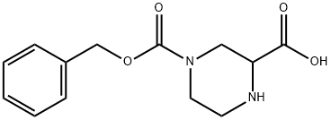 4-CBZ-2-哌嗪甲酸,64172-98-1,结构式