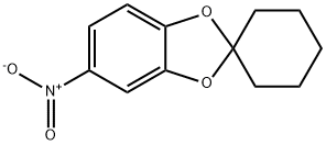 5-nitrospiro(1,3-benzodioxole-2,1'-cyclohexane)|5-硝基螺[1,2-亚甲二氧基苯-2,1'-环己烷]