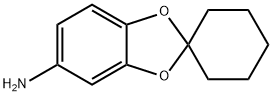 SPIRO[1,3-BENZODIOXOLE-2,1''-CYCLOHEXAN]-5-AMINE Structure
