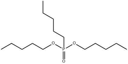 戊基膦酸二戊酯,6418-56-0,结构式
