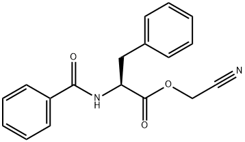 N-벤조일-L-페닐알라닌시아노메틸에스테르