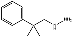 1-(2-methyl-2-phenylpropyl)hydrazine Structure