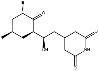 4-[(R)-2-[(1R,3S,5S)-3,5-Dimethyl-2-oxocyclohexyl]-2-hydroxyethyl]-2,6-piperidinedione Structure