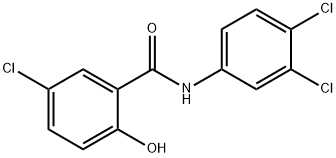 3',4',5-三氯水杨苯胺,642-84-2,结构式