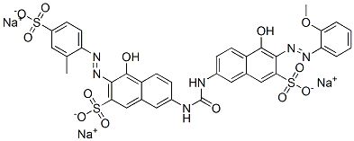 6420-44-6 4-羟基-7-[[[[5-羟基-6-[(2-甲氧基苯基)偶氮]-7-磺基-2-萘基]氨基]羰基]氨基]-3-[(2-甲基-4-磺苯基)偶氮]-2-萘磺酸三钠盐