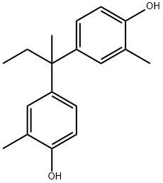 4,4'-(1-methylpropylidene)bis[o-cresol] Structure
