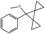 Dispiro[2.0.2.1]heptane, 7-methoxy-7-phenyl- (9CI) 结构式