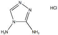 4H-1,2,4-Triazole-3,4-diamine hydrochloride Structure