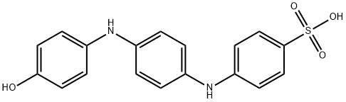 4-[[4-[(4-hydroxyphenyl)amino]phenyl]amino]benzenesulphonic acid 