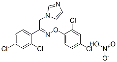 オキシコナゾール硝酸塩 化学構造式