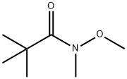 N-Methoxy-N,2,2-trimethylpropanamide Struktur