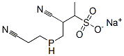 sodium 2-[bis(2-cyanoethyl)phosphine]ethanesulphonate|