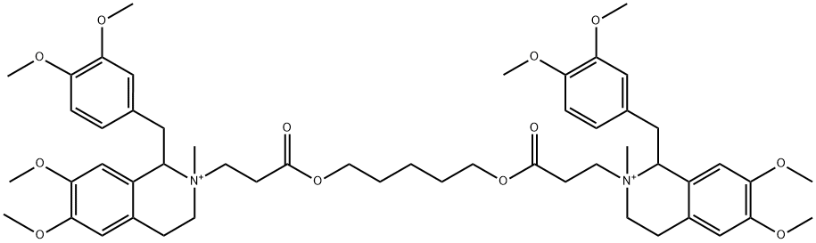 Atracurium besylate Struktur