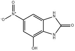 2H-Benzimidazol-2-one, 1,3-dihydro-4-hydroxy-6-nitro- Structure