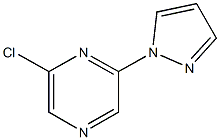 2-氯-6-(吡唑-1-基)吡嗪, 642459-09-4, 结构式