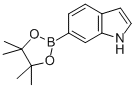 Пинаколовый эфир индол-6-бороновой кислоты структура