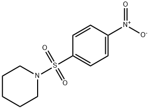 1-(4-硝基苯磺酰基)哌啶, 64268-93-5, 结构式