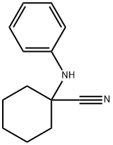 1-ANILINOCYCLOHEXANECARBONITRILE 化学構造式