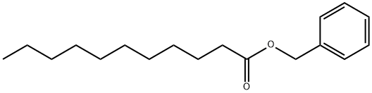 Undecanoic acid benzyl ester Structure