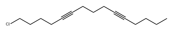 1-Chloro-5,10-pentadecadiyne,64275-44-1,结构式