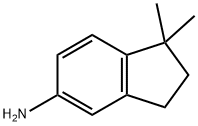 1,1-diMethyl-2,3-dihydro-1H-inden-5-aMine Struktur