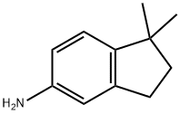 1,1-二甲基-5-茚满胺, 64278-19-9, 结构式