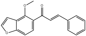 64280-20-2 1-(4-Methoxybenzofuran-5-yl)-3-phenyl-2-propen-1-one