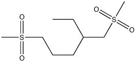 64295-11-0 (+)-1-(Methylsulfonyl)-4-[(methylsulfonyl)methyl]hexane