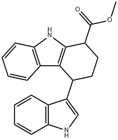 64299-10-1 2,3,4,9-Tetrahydro-4-(1H-indol-3-yl)-1H-carbazole-1-carboxylic acid methyl ester