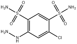 4-Chloro-6-hydrazino-1,3-benzenedisulfonamide|