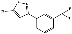5-CHLORO-3-[3-(TRIFLUOROMETHYL)PHENYL]ISOXAZOLE|