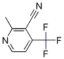 2-Methyl-4-(trifluoroMethyl)nicotinonitrile Structure