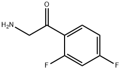 2-Amino-2',4'-difluoroacetophenone Structure