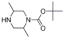 1-Boc-2,5-diMethyl-piperazine Struktur