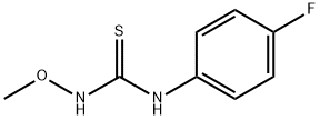 Thiourea, N-(4-fluorophenyl)-N-methoxy- (9CI) 化学構造式