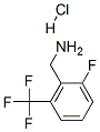 2-氟-6-三氟甲基苄胺盐酸盐,643088-07-7,结构式