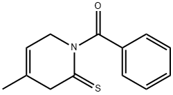 2(1H)-Pyridinethione,  1-benzoyl-3,6-dihydro-4-methyl-  (7CI,8CI)|