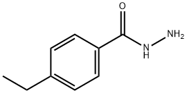 4-ETHYLBENZENE-1-CARBOHYDRAZIDE 化学構造式