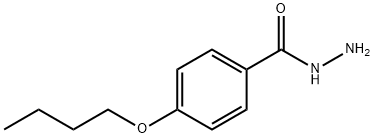 4-丁氧基苯甲酰肼,64328-61-6,结构式